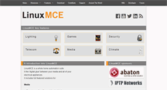 Desktop Screenshot of linuxmce.org